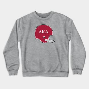 Alabama Alpha Kappa Alpha Retro Helmet Crewneck Sweatshirt